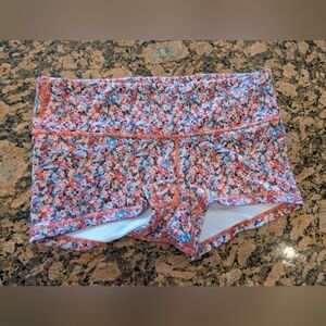 Lululemon Boogie Shorts in a floral print